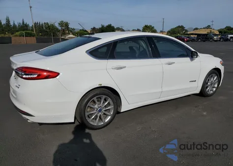 2017 Ford Fusion Se Hybrid из США, поврежденный, VIN 3FA6P0LUXHR408947